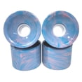 thumbnail image 1 of Soidarity 4 piezas rueda de monopatín ruedas de longboard reemplazo profesional azul oscuro patinar Color mixto Soidarity OD020059-08, 1 of 6