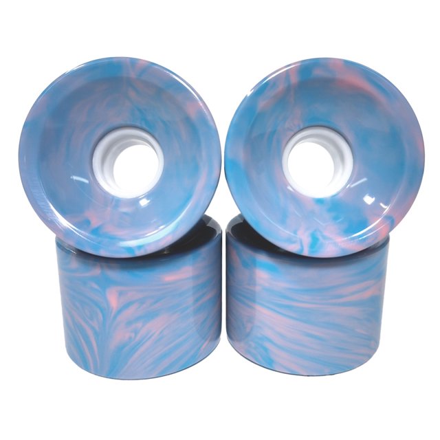Yuarrent Paquete de 4 ruedas para patineta, ruedas para Longboard, Kits de reparación profesionales, accesorios de repuesto, patinaje para patinar Color mixto