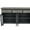 Antique Gray, variant on AENKYO 59" Farmhouse Sideboard Buffet, Distressed Wood Credenza with 3 Drawers & 4 Fluted Glass Doors, Brown