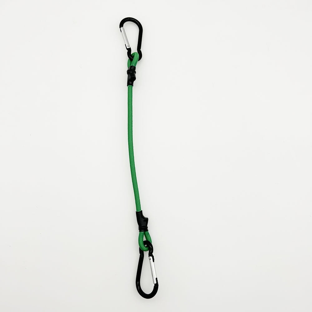 10pcs 6mm x 90cm Bungee Cord with Hook Heavy Duty Straps 2 Climbing Hooks Strong Elastic Rope Shock Cord Tie Down Set