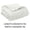 WhiteM, variant on Beige M Size Cotton Muslin Blanket, 41*41 in Mini Portable Throw Blanket, Soft Casual Sofa Cover, Breathable Lightweight Design, All Season Practical Blanket for Daily Home Leisure & Decoration