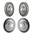 thumbnail image 1 of Genius Front Rear Coated Disc Brake Rotors Kit for Car Subaru Outback Legacy Baja KG-100937, 1 of 9