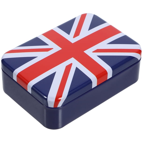 Caja de hojalata para dulces, caja de galletas, caja de hojalata para galletas, caja de dulces del Día de la Independencia