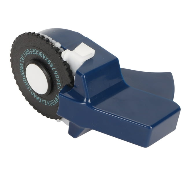 Fabricant d'Étiquettes Embossées, Imprimante d'Étiquettes Vintage Portable à Main avec 2 Rouleaux d'Étiquettes 3D Embossées, Étiqueteuse Rétro Embossée, Étiqueteuse Rétro Embossée 3D pour Bricolage