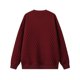 thumbnail image 3 of Blusas y camisas de manga larga con cuello redondo para hombre, sudadera con capucha informal de cuadros de color liso con cuello redondo, blusa de poliéster para hombre, 3 of 7