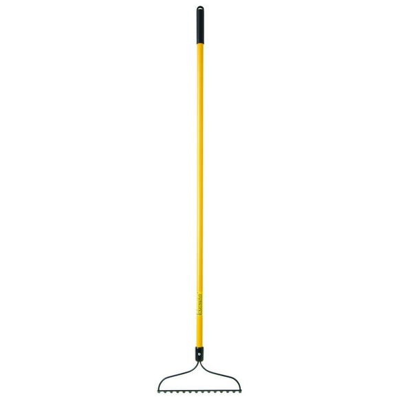 Rastrillo Bow Rake Home Plus (155 cm, acero, fibra de vidrio, 6 unidades)
