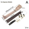 thumbnail image 2 of DIY Ukuleles Kit Fingboard Accessories Kit Musical Instrument Accessoa3d8 GTR/, 2 of 4