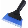 thumbnail image 2 of Small Squeegee with 5 Inch Dark Blue Rubber Blade Mini Wiper Window Tinting Tools for Mirror Glass Window Cleaner with Non-Slip Handle, 2 Pack, 2 of 14