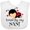 AA-White, variant on Inktastic Loved by My Nani Girls Baby Bib