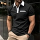 thumbnail image 2 of Men's Summer Leisure Culture Breathable Short Sleeved Shirt Top XL, 2 of 5