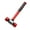 36mm, variant on Vibrations Dampening Rubber Mallets Hammer Construction Tool For Setting And Outdoor Tent Stake Hammering
