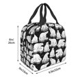 thumbnail image 3 of Easygdp Cute Cartoon Polar Bear Bolsa Térmica Premium - Tela Oxford Impermeable, Gran Capacidad, Bolsillo Frontal, Unisex para Trabajo, Escuela, Actividades al Aire Libre y Picnics, 3 of 8