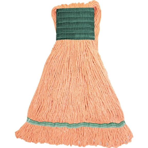 Genuine Joe, GJOMOR5B, Synthetic Blend Medium Mophead, 1 Each, Orange