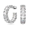 thumbnail image 1 of Pendientes Swarovski Matrix Hoop con circonitas de talla octagonal, 1 of 3