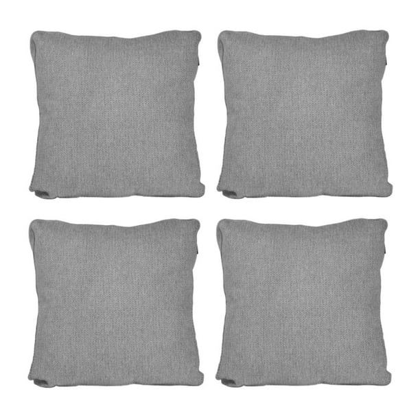 Set 4 Cojínes Decorativos Cuadrados Grandes DICASA Rivo Zita