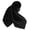 Black, variant on Men Silk Scarves 100% Silk 21" x 21" Square Neck Scarf Pure Color Breathable Lightweight Neckerchief Fashion