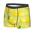 thumbnail image 2 of Kll Bright Lemons Men'S Cotton Boxer Briefs Underwear-X-Large, 2 of 9