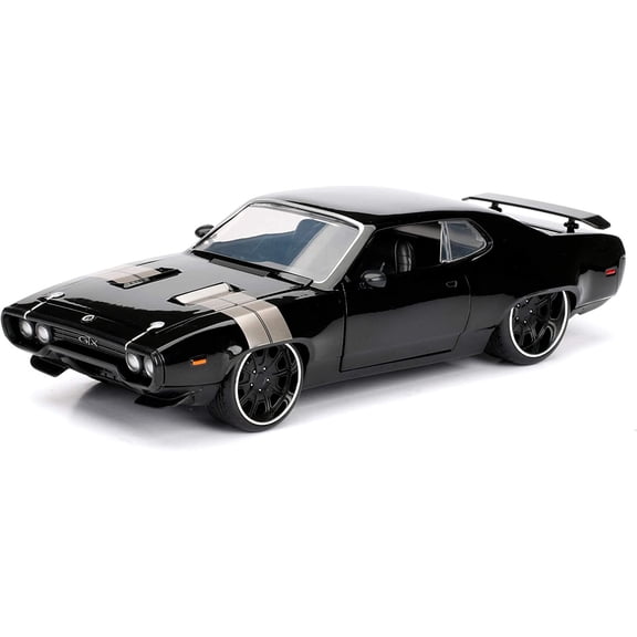 Jada Toys 1:24 Fast & Furious 8 Dom's '72 Plymouth GTX Play Vehicle
