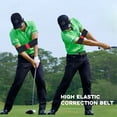 thumbnail image 2 of Soidarity Entrenador de Swing de Golf Cinturón de Brazo Elástico Rojo, 2 of 6