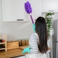 thumbnail image 1 of Boreal Craft Steel Extended Feather Duster Duster Functional Retractable Household Duster For Cleaning Cars Computers Air Conditioners And So On Small Hand Scrub Brush Stone Polisher, 1 of 7