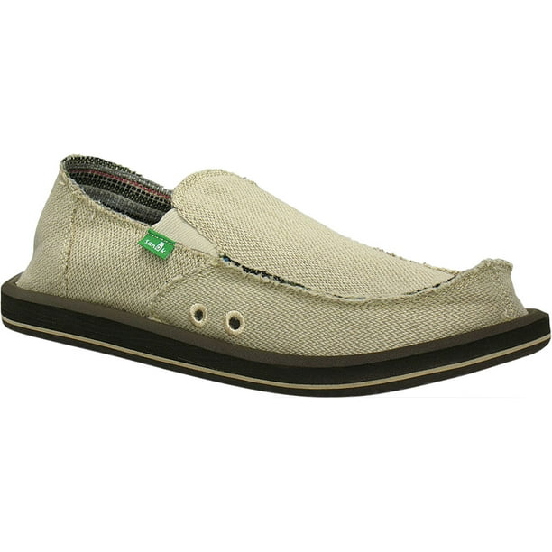 sanuk men's sideline linen 2 loafer flat