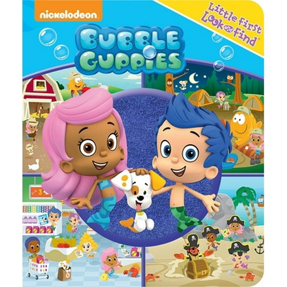 Pre-Owned Nickelodeon Bubble Guppies - First Look and Find Activity Book - PI Kids, 9781450883474, 1450883478, Paperback,