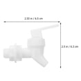 thumbnail image 4 of 4 Sets of Replaceable Water Spigots Convenient Bucket Faucets Pressing Type Water Faucets, 4 of 6