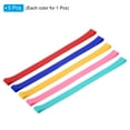 thumbnail image 3 of Uxcell 12" Rubber Bands, 5 Pcs, Sky Blue/Red/Yellow/Sapphire Blue/Pink, 3 of 6