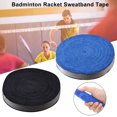 thumbnail image 3 of Badminton Tennis Racket Towel Hand Glue,Anti-Skid Sweat Tape Badminton Racket OverGrip Sweatband, 3 of 5