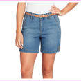 thumbnail image 1 of Gloria Vanderbilt Women's Violet Jeans Shorts 10/Sundance, 1 of 1