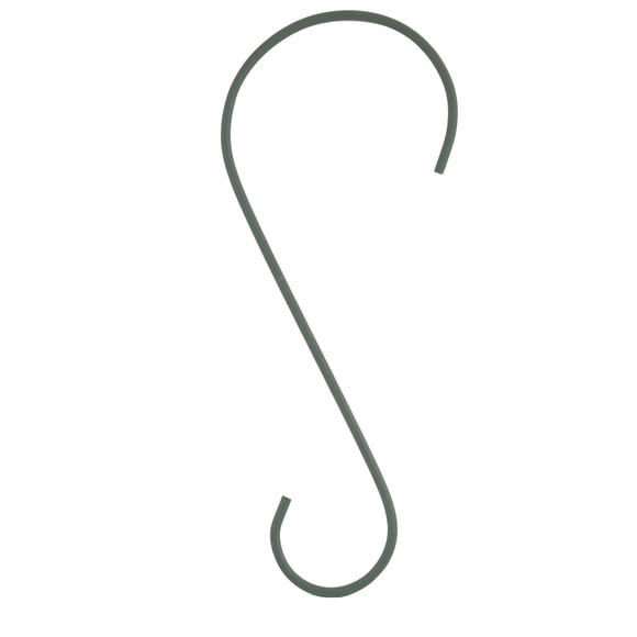 Gancho de almacenamiento de metal Perky-Pet, 30 cm, resistente a la corrosión