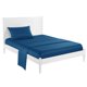 thumbnail image 4 of Juego de cama de satén sintético suave Vhermosa 1 funda de almohada 20 x 30 pulgadas colchón 39 x 75 pulgadas sábana 66 x 96 pulgadas, 4 of 8