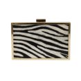 thumbnail image 4 of Roberto Cavalli HXLPA7 200 Black/ White Box Clutch, 4 of 5