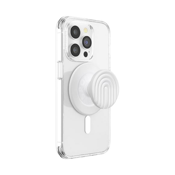 Soporte para teléfono PopSockets redondo, compatible con MagSafe Coconut