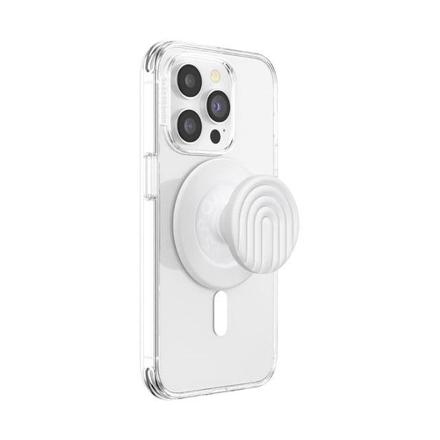 Soporte para teléfono PopSockets redondo, compatible con MagSafe Coconut
