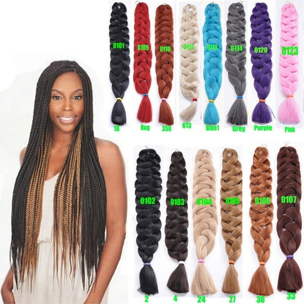 XPRESSION ULTRA BRAID HAIR EXTENSION X PRESSION BRAIDING Synthetic