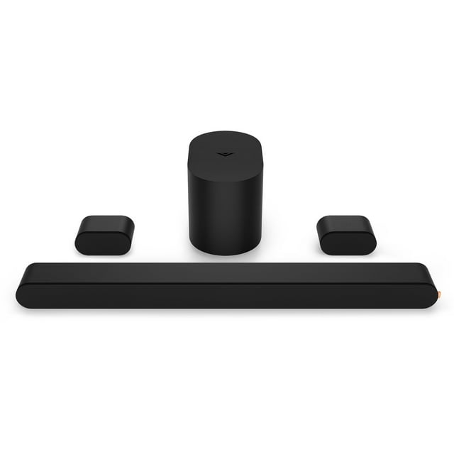 Restored Vizio SV510M-0806B-RB 33" Dolby Atmos 5.1 Ch Soundbar System with Dolby Atmos and DTS:X, Black (Refurbished)