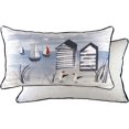 thumbnail image 2 of Evans Lichfield Nautical Beach Hut Cushion Cover, 2 of 4