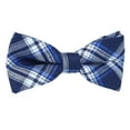 thumbnail image 1 of Boys Blue Pre-Tied Bowtie, Stripes, 1 to 10 years, 1 of 3