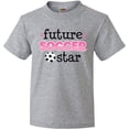 thumbnail image 3 of Inktastic Future Soccer Star Girls Youth T-Shirt, 3 of 5