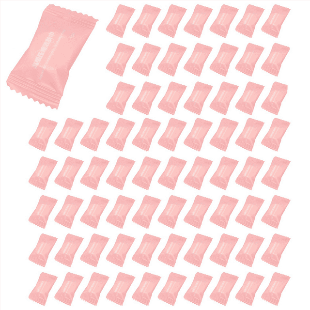 500 Pcs Serviettes Comprimées Portables Jetables en Coton Comprimé en Forme de Pièce Serviette pour Voyage, Camping, Randonnée