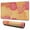 Orange Floral, variant on Long Mouse Pads for Desk,Gray Floral Mandala and Leaf Pattern Desk Mats on Top Of Desks, Desk Mouse Pad Extra Large with 3mm Non-Slip Base and Stitched Edge for Gaming,Office,Work,Home 47.3"x23.6"
