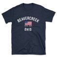 thumbnail image 1 of Beavercreek Ohio Patriot Men's Cotton T-Shirt, 1 of 1