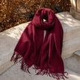 thumbnail image 6 of Winter Scarf for Women Cold Weather - Soft Warm Shawls Scarves with Tassels 78.7''size, 6 of 9