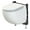 White, variant on Saniflo 020 Sanicompact Comfort Self Contained Dual Flush White Wallhung Toilet