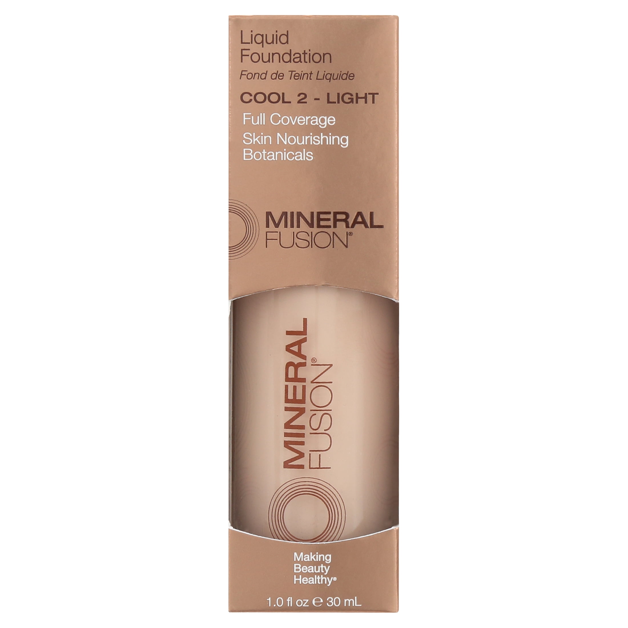 Mineral Fusion Liquid Foundation, Cool 2, 1 oz