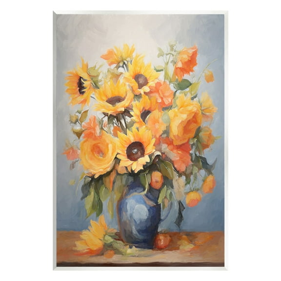 Stupell Industries Classic Bouquet in Vase Botanical & Floral Painting Unframed Art Print Wall Art, 10 x 15