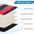 thumbnail image 3 of FORMRS 15-15.6 inch Laptop Sleeve Case Soft Carrying Quilted Computer Bag Cover, Navy Blue Stripes, 3 of 7