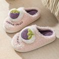 thumbnail image 2 of Vedolay House Slippers for Women Casual Slippers Winter Soft Fuzzy Slippers Shoes Indoor White,39, 2 of 5