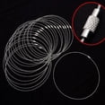 thumbnail image 4 of 20 Gargantilla de material acero Color Plata Gargantilla Cadena Collar, 4 of 6